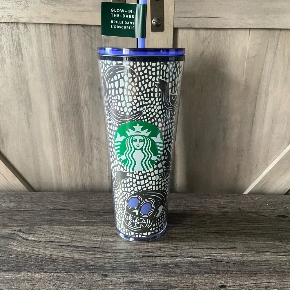 Starbucks Halloween 2020 Limited Edition Glow in The Dark 24oz Tumbler NWT